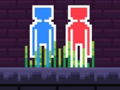 Red stickman and blue stickman