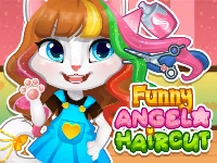 Funny angela haircut