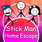 Stickman home escape