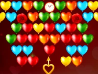 Bubble shooter valentines