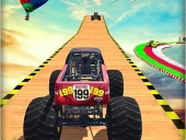 Monster trucks stunts