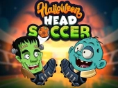 Halloween head soccer