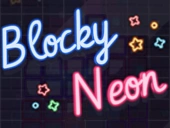 Blocky neon