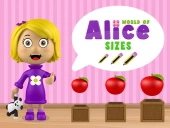 World of alice   sizes