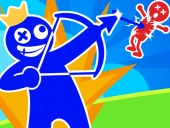 Red and blue stickman spy puzzles 2