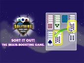 Solitaire card sort puzzle