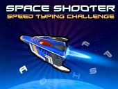 Space shooter - speed typing challenge