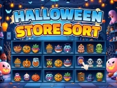 Halloween store sort