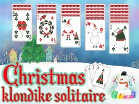 Christmas klondike solitaire