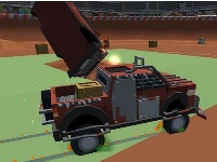 Pixel car crash demolition v1