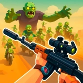 Zombie road: shooter with destruction