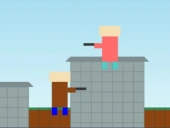 Minecraft rooftop snipers
