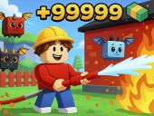 Obby: working as a firefighter