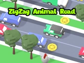Zigzag   animal road