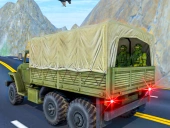 Army truck driving game