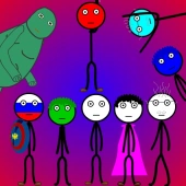 Superheroes and the wand