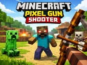 Minecraft pixel gun shooter