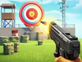 Target hit shooting range