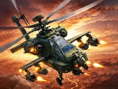 Gunship strike helicopter game