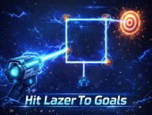 Hit lazer to goals