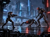 Terminator robot uprising
