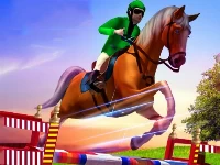 Horse show jump simulator 3d