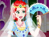 Brave princess wedding dress up