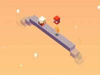 Jump jump isometric infinite runner