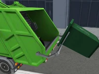 Garbage sanitation truck