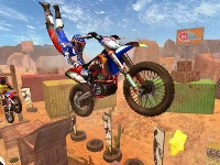 Stunt moto racing