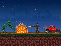 Drive or die - zombie pixel earn to epic racing