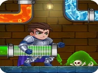 Hero plante rescue: water puzzle