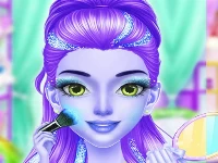 Princess fashion girl dress up & makeup salon