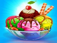 Ice cream maker: food cooking