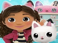 Gabbys dollhouse: play with cats